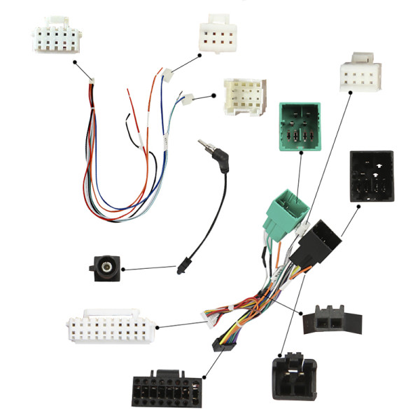 Штатный комплект переходная рамка с проводкой Chevrolet Orlando Onix Cavalier 2020+ (1234-298) 9" + canbus