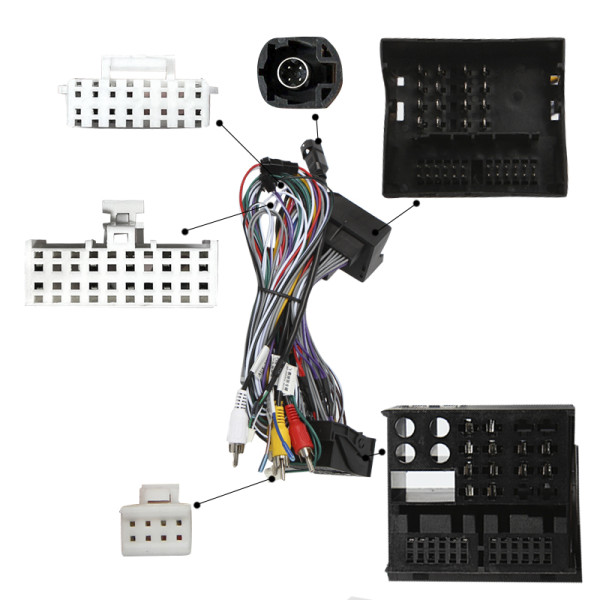 Штатный комплект переходная рамка с проводкой Mercedes E-CLASS W212 2010-2015 10" + canbus