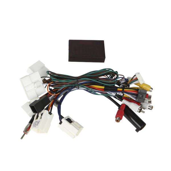 Переходной штатный комплект с проводкой Infiniti FX35 FX45 2003-2006 9" (1234-305) + canbus