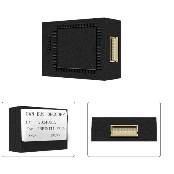 Переходной штатный комплект с проводкой Infiniti FX35 FX45 2003-2006 9" (1234-305) + canbus