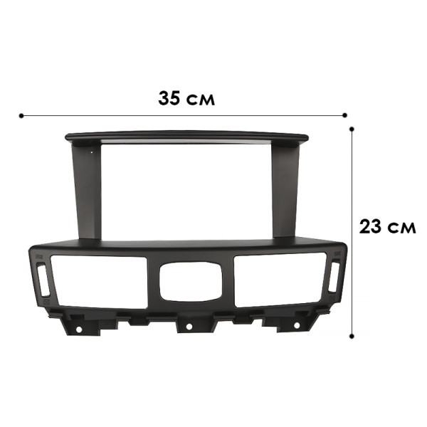 Переходной штатный комплект с проводкой Infiniti Q70 2013-2020 9" (1234-304) + canbus