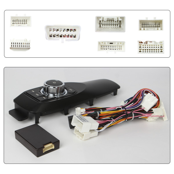 Переходной штатный комплект с проводкой Lexus ES ES200 ES250 ES300h ES350 XV60 VI 2012-2018 9" (1234-283)+ canbus