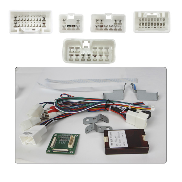 Переходной штатный комплект с проводкой Lexus IS200 1999-2005 Toyota Altezza 1998-2005 9" (1234-285) + canbus