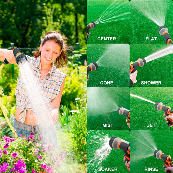 Пистолет оросительный поливочный 8-ми режимный BlueBird BB-2112