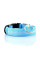 Светодиодный LED ошейник USB светящийся для собак и котов Blue M