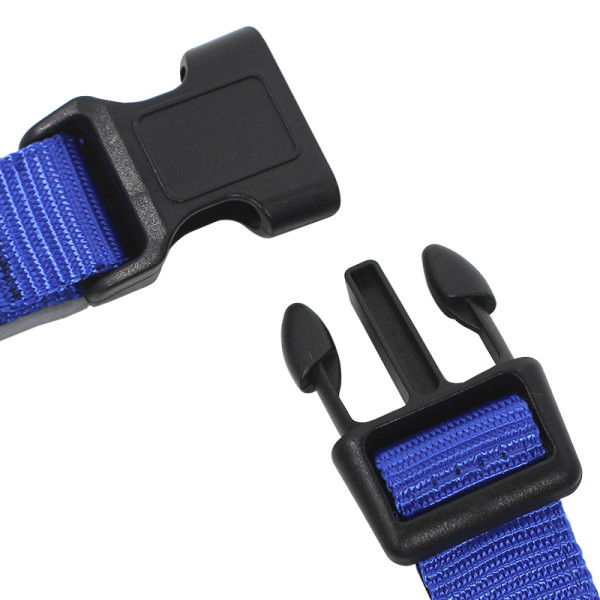 Ошейник двухслойный для собак Taotaopets 181-2019 L Blue