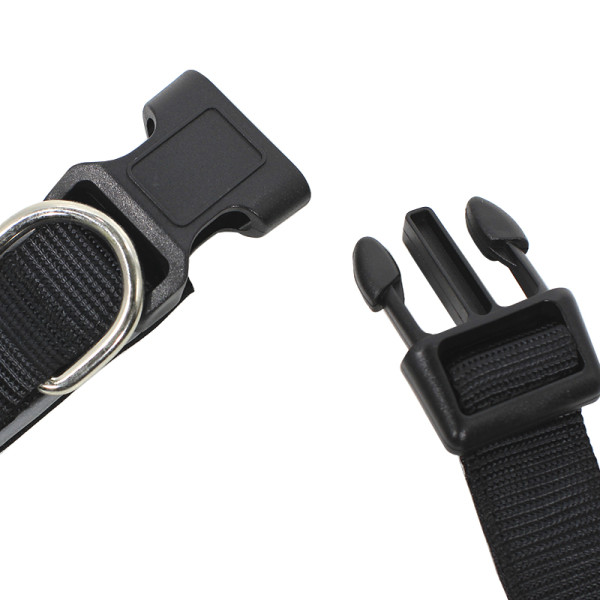 Ошейник двухслойный для собак Taotaopets 181-2019 S Black