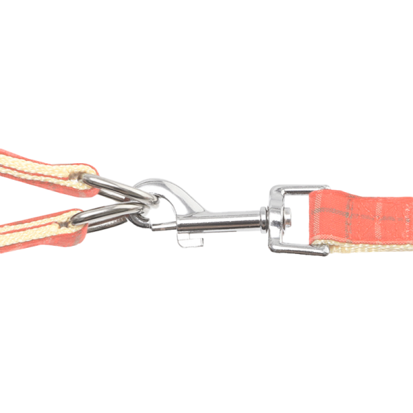 Шлея для собак с поводком Pipitao 165510 Cage Peach 1.5*120 cm