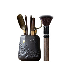 Набор инструментов XKXTJ020 для чайной церемонии 5 предметов нож для пуэра кисточка лопатка держатель щипцы Ваншань