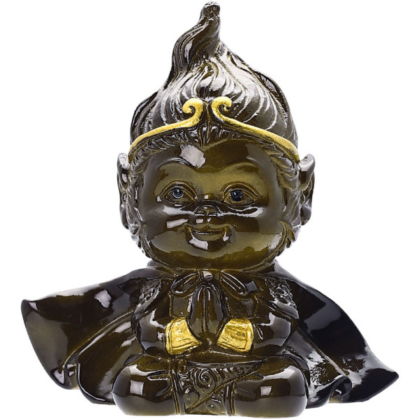 Фигурка для чайной церемонии ZBY-2407303 Король Обезьян меняющая цвет от горячей воды Gold