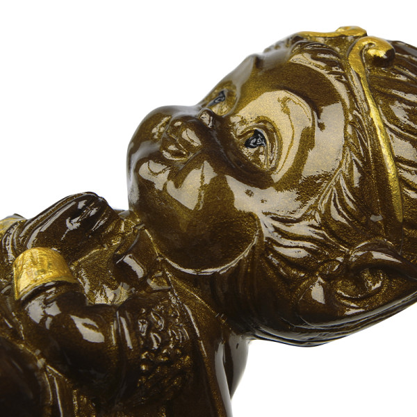 Фигурка для чайной церемонии ZBY-2407303 Король Обезьян меняющая цвет от горячей воды Gold