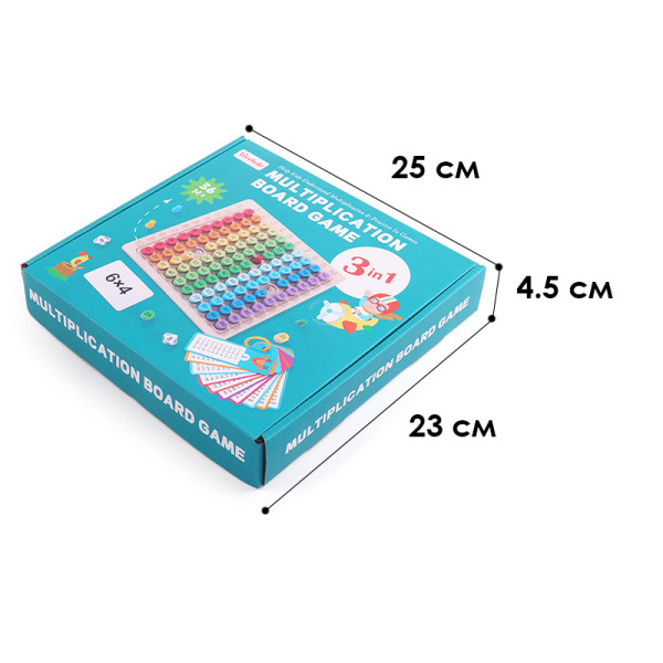 Детская деревянная игрушка SD-36 доска умножения учебная развивающая