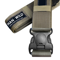 Ремень тактический нейлоновый Han-Wild 5263 6 см Khaki