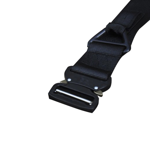 Ремень тактический нейлоновый Han-Wild с пряжкой Cobra 3,8 см Black