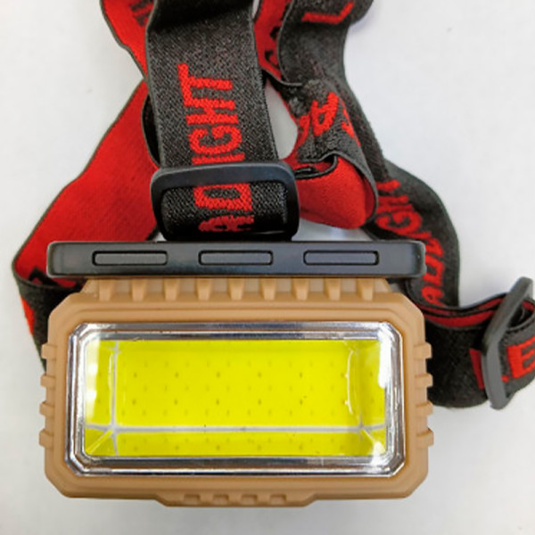 Налобный фонарь X-Balog BL-LY-807 фонарик с солнечной батареей