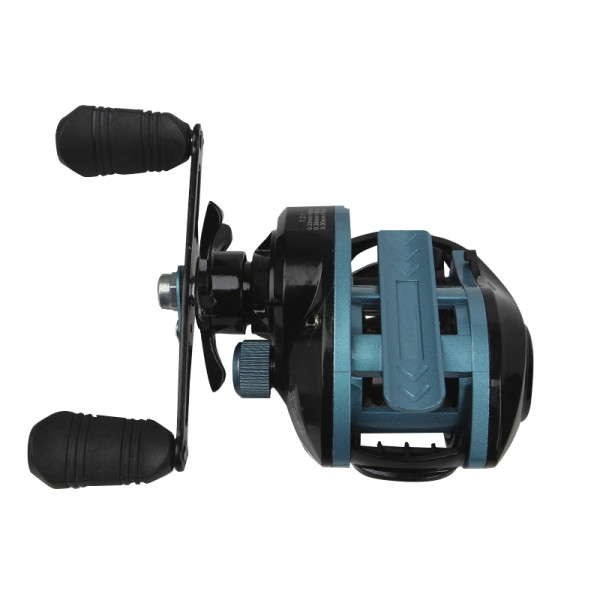 Катушка мультипликаторная Juqiwang DX 200 Black-Blue Right