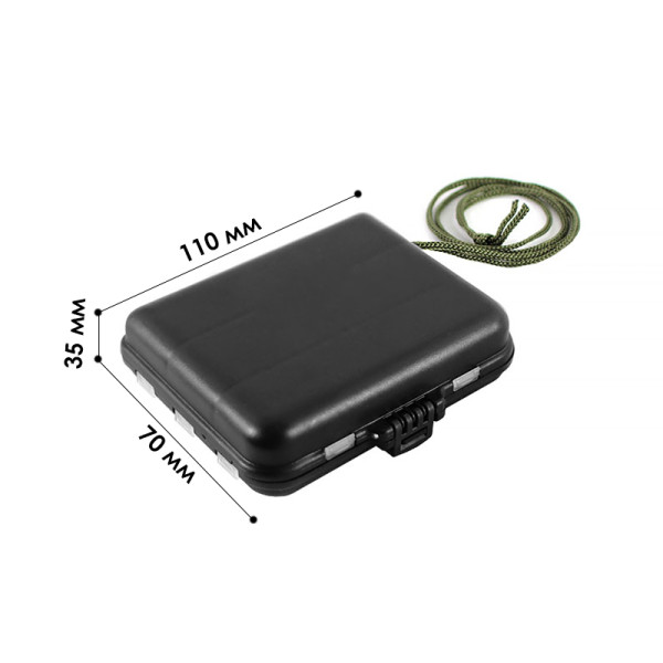 Органайзер для рыболовных снастей LEO 26190 9 отсеков Black