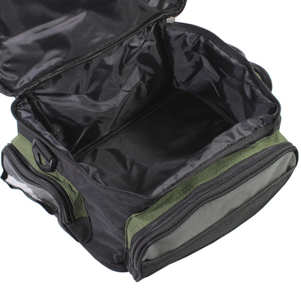 Сумка для рыболовных снастей LEO 27993 Green-Grey 42*26*17 см