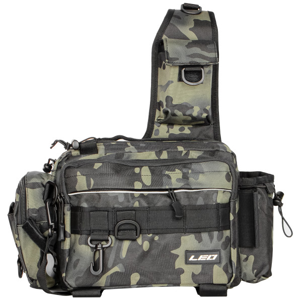 Сумка для рыболовных снастей LEO 28159 Black Camouflage