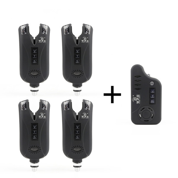 Набор сигнализаторов поклевки W.P.E TLI17 4+1 в кейсе