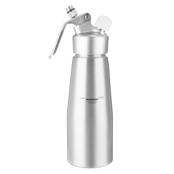 Сифон для взбивания сливок Ecocoffeetools NP500 нержавеющая сталь кремер 500 мл Silver