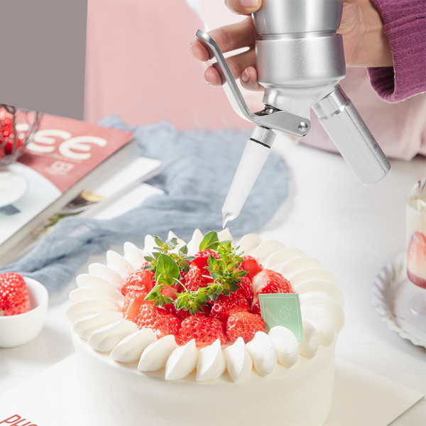 Сифон для взбивания сливок Ecocoffeetools NP500 нержавеющая сталь кремер 500 мл Silver