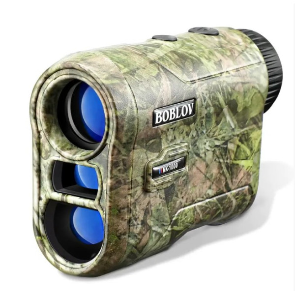 Професійний водонепроникний лазерний далекомір Boblov NK-1000 з вимірюванням кута та швидкості, дальність до 1000 метрів.