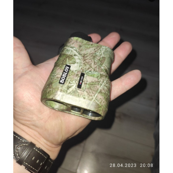 Професійний водонепроникний лазерний далекомір Boblov NK-1000 з вимірюванням кута та швидкості, дальність до 1000 метрів.