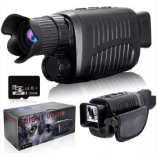 Монокуляр нічного бачення Ermenrich NS100 з можливістю запису фото та відео (1-5X, до 300 м) на акумуляторі 3800 мАг.