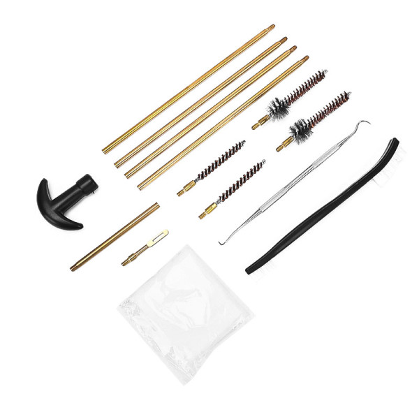 Набор для чистки оружия GK38 14 предметов в плотном кейсе