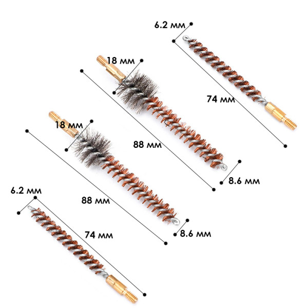 Набор для чистки оружия GK38 14 предметов в плотном кейсе