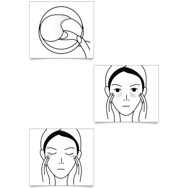 Гидрогелевые патчи BIOAQUA Eye Mask Blue Copper Peptide с синим медным пептидом 80 г