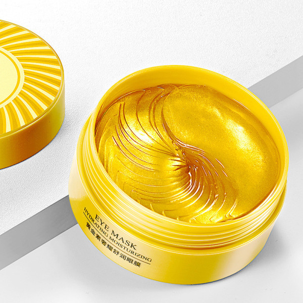 Гидрогелевые патчи с с частицами золота BIOAQUA Hydrating Moisturizing Eye Mask 80 г