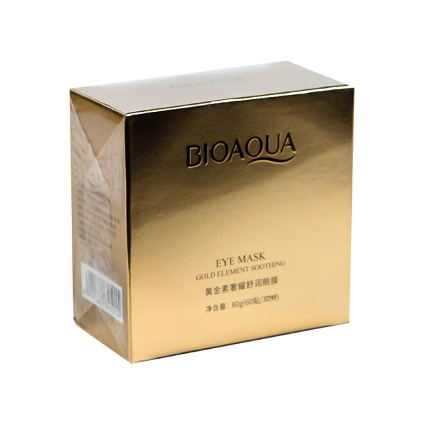 Гидрогелевые патчи с с частицами золота BIOAQUA Hydrating Moisturizing Eye Mask 80 г