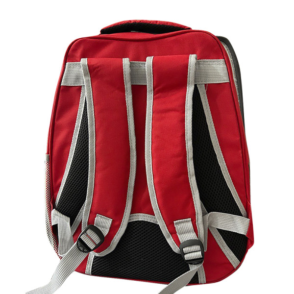 Рюкзак-переноска для кошек Taotaopets 2024 Panoramic Cats 36*26*48 cm Red