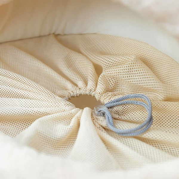 Рюкзак-переноска для кошек 2308SXMJ2582HA12 Мишка утепленный с карманом для рук Yellow S