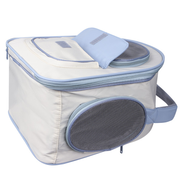 Рюкзак-переноска для животных кошек и собак Moorpet 242210 33*34*22 см Blue