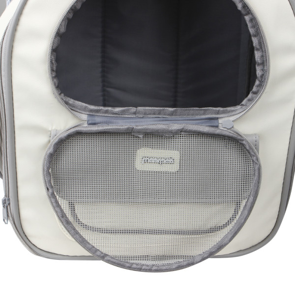 Рюкзак-переноска для животных кошек и собак Moorpet 242210 33*34*22 см Gray