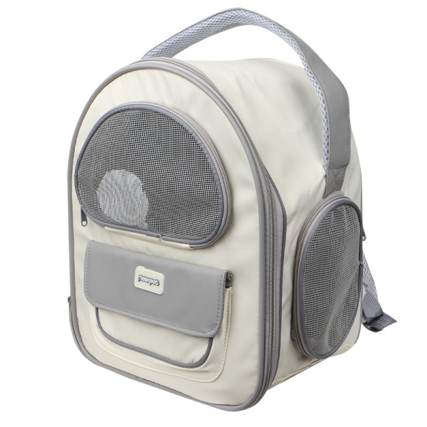 Рюкзак-переноска для животных кошек и собак Moorpet 242210 33*34*22 см Gray