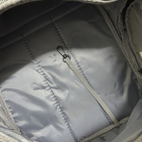 Рюкзак-переноска для животных кошек и собак Moorpet 242210 33*34*22 см Gray