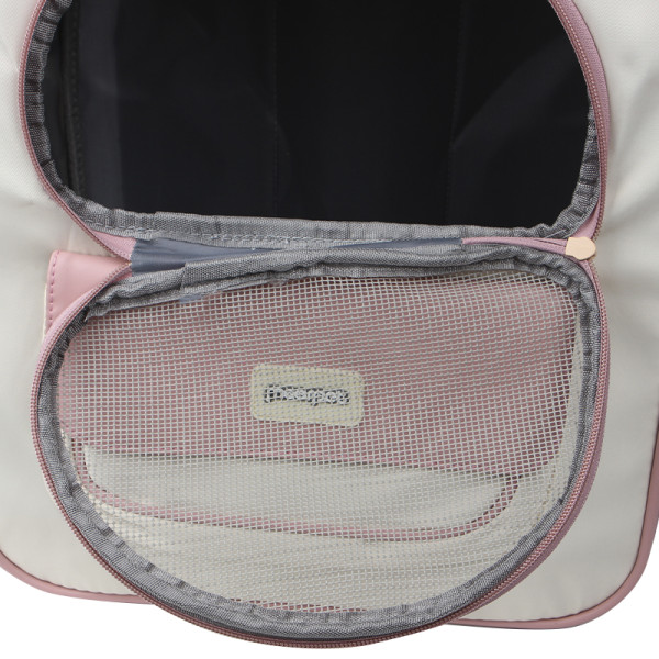 Рюкзак-переноска для животных кошек и собак Moorpet 242210 33*34*22 см Pink