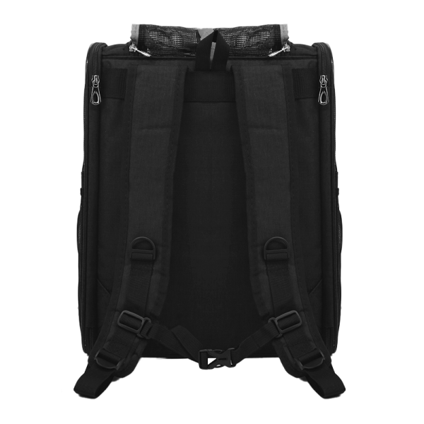 Рюкзак-переноска для кошек и собак SY210808-96 42*34*28 см Black