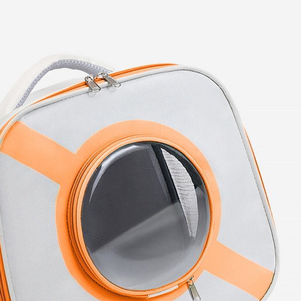 Рюкзак-переноска для кошек Taotaopets 241109 Window Orange