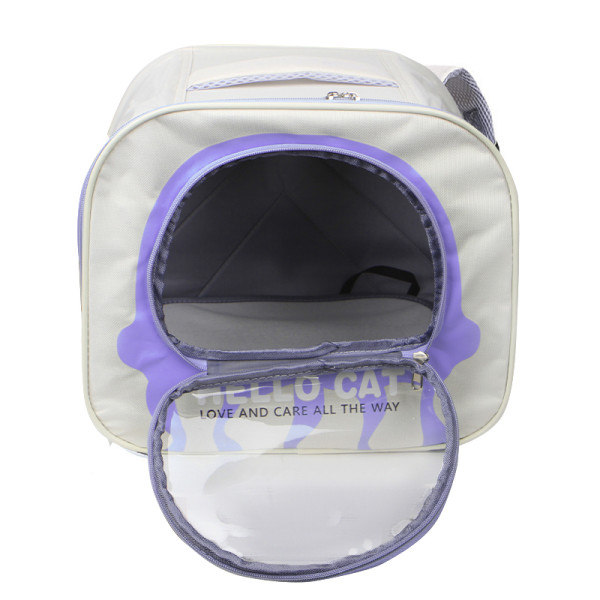 Рюкзак-переноска для животных кошек и собак Taotaopets 247722 Violet