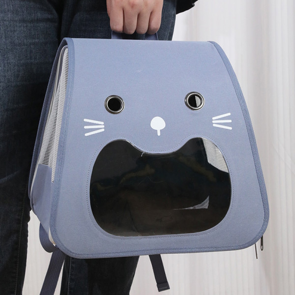 Рюкзак-переноска для животных кошек и собак Taotaopets 247723 Blue