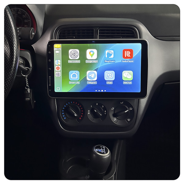 Автомобильная магнитола 3500А 10.1" 1din Android 2+32