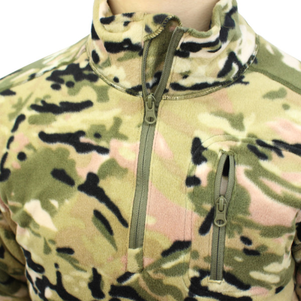 Тактическая кофта флис A973 Camouflage CP 2XL