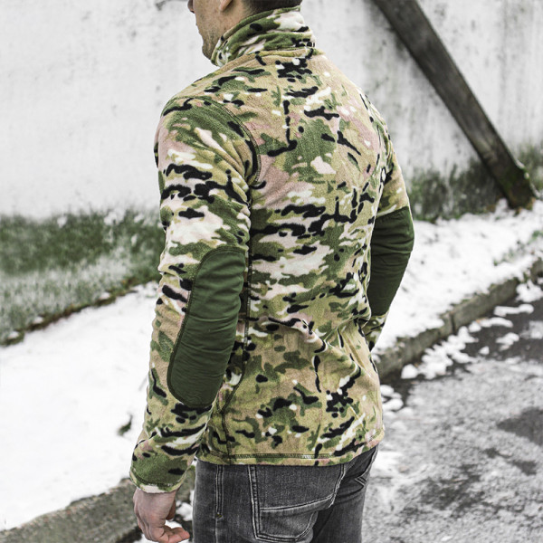 Тактическая кофта флис A973 Camouflage CP 2XL