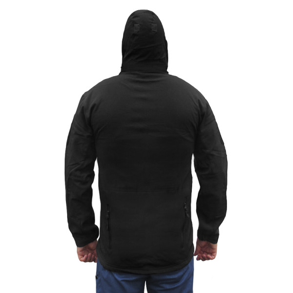 Тактическая куртка Soft Shell A001 Black 3XL