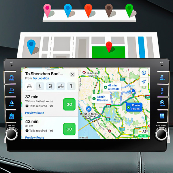 Автомобильная магнитола 10" Android HEVXM 8810-1 Base 2/32